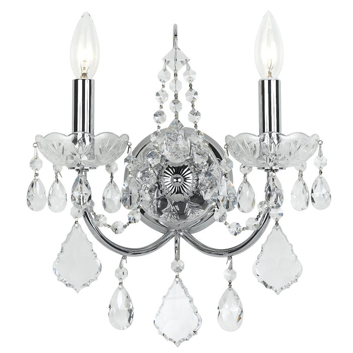 Crystorama Imperial Spectra Crystal Sconce