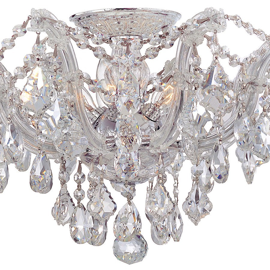 Crystorama Maria Theresa 5 Light Semi Flush Mount