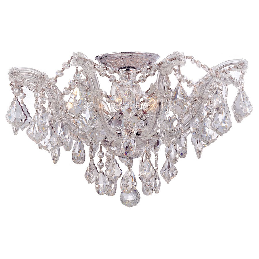 Crystorama Maria Theresa 5 Light Semi Flush Mount