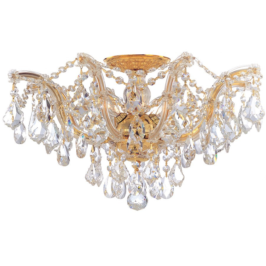 Crystorama Maria Theresa 5 Light Semi Flush Mount