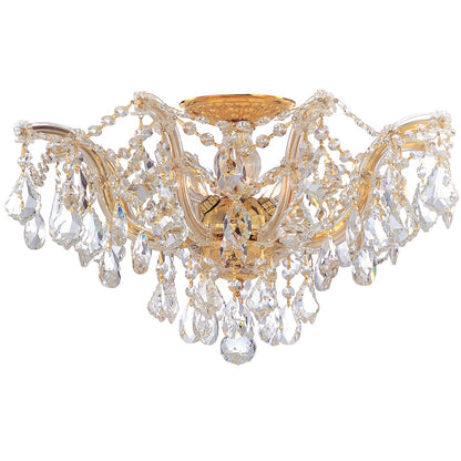 Crystorama Maria Theresa 5 Light Semi Flush Mount