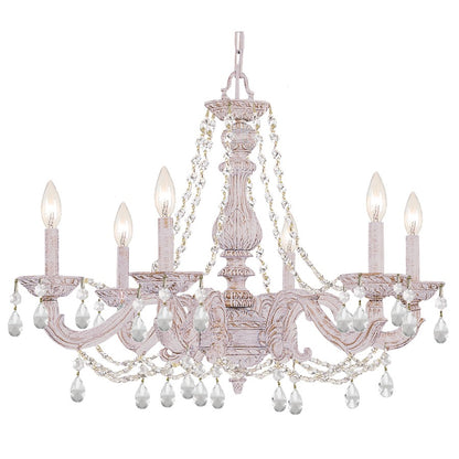 6 Light Crystal Chandelier