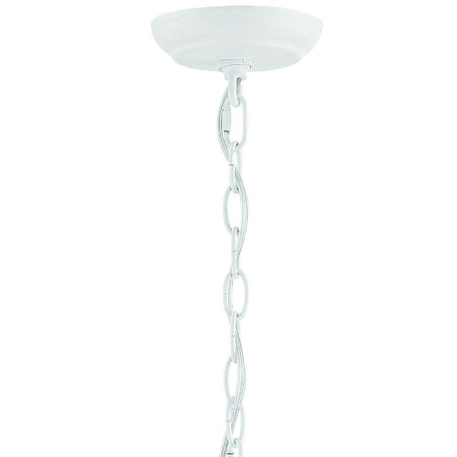 Broche Chandelier, Matte White