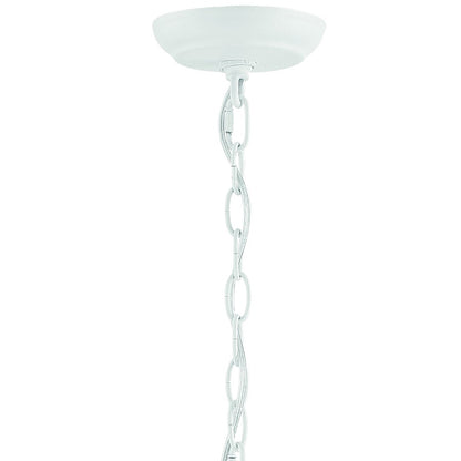 Broche Chandelier, Matte White