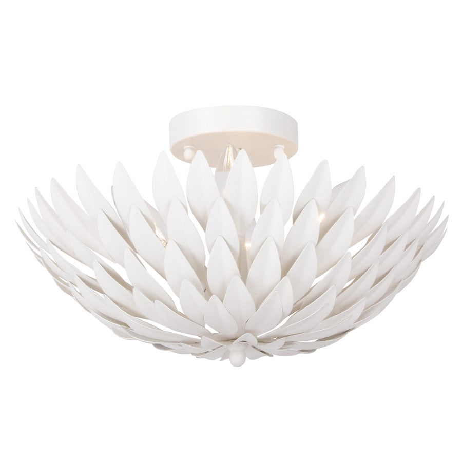 Crystorama Broche 4 Light Ceiling Mount