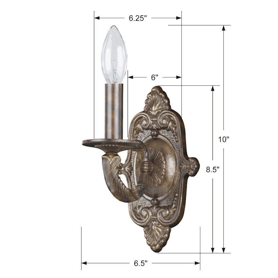 1 Light Wall Sconce