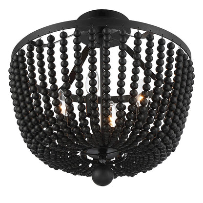 Crystorama Rylee 4 Light Ceiling Mount