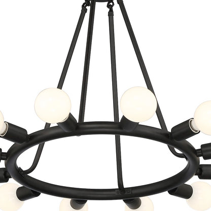 Dakota Chandelier, Black