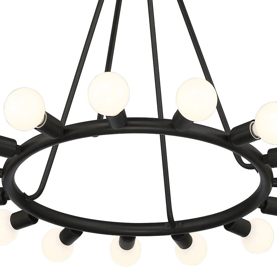 Dakota Chandelier, Black