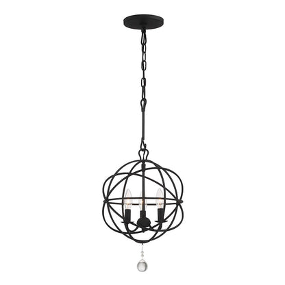 Solaris Chandelier, Black