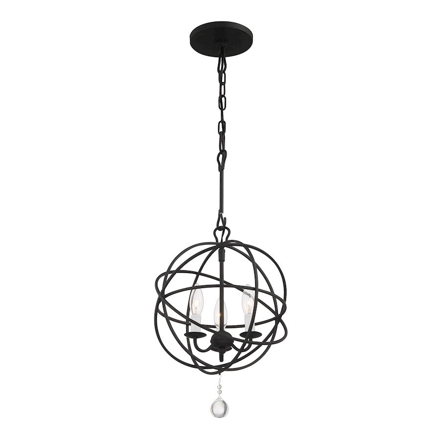 Solaris Chandelier, Black