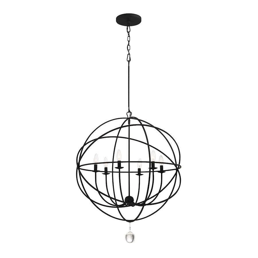 Solaris Chandelier, Black