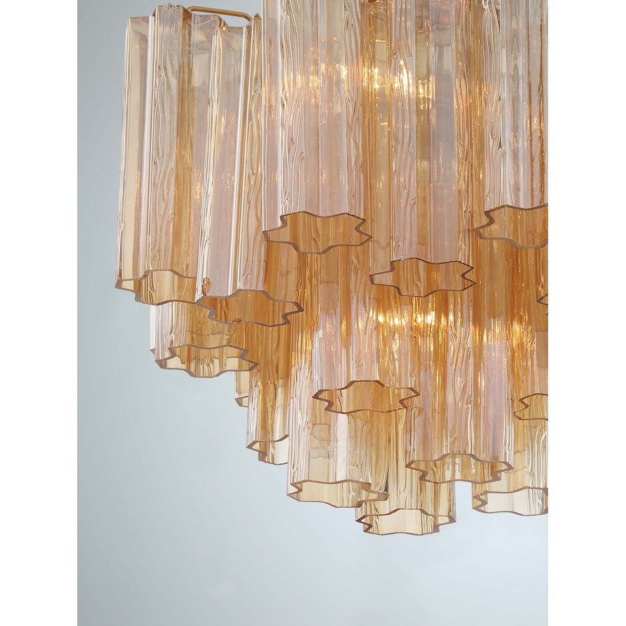 Addis Chandelier, Brass