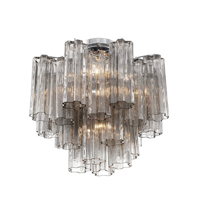 Crystorama Addis 4 Lt Semi Flush Mount