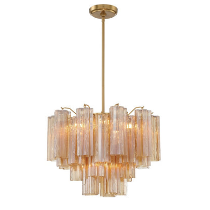 Addis Chandelier, Brass