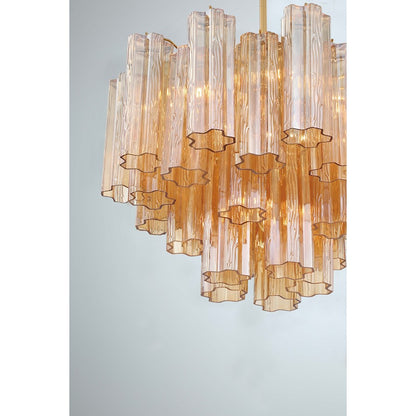 Addis Chandelier, Brass