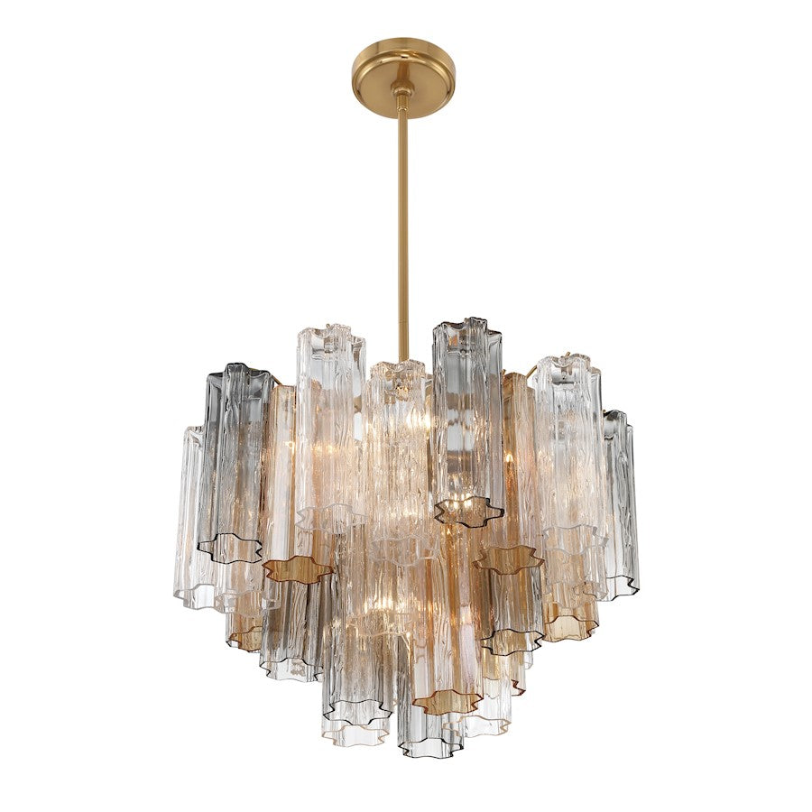 Addis Chandelier, Brass