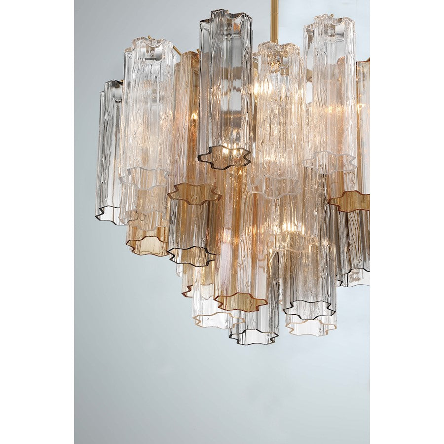 Addis Chandelier, Brass