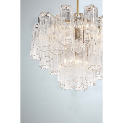 Addis Chandelier, Brass