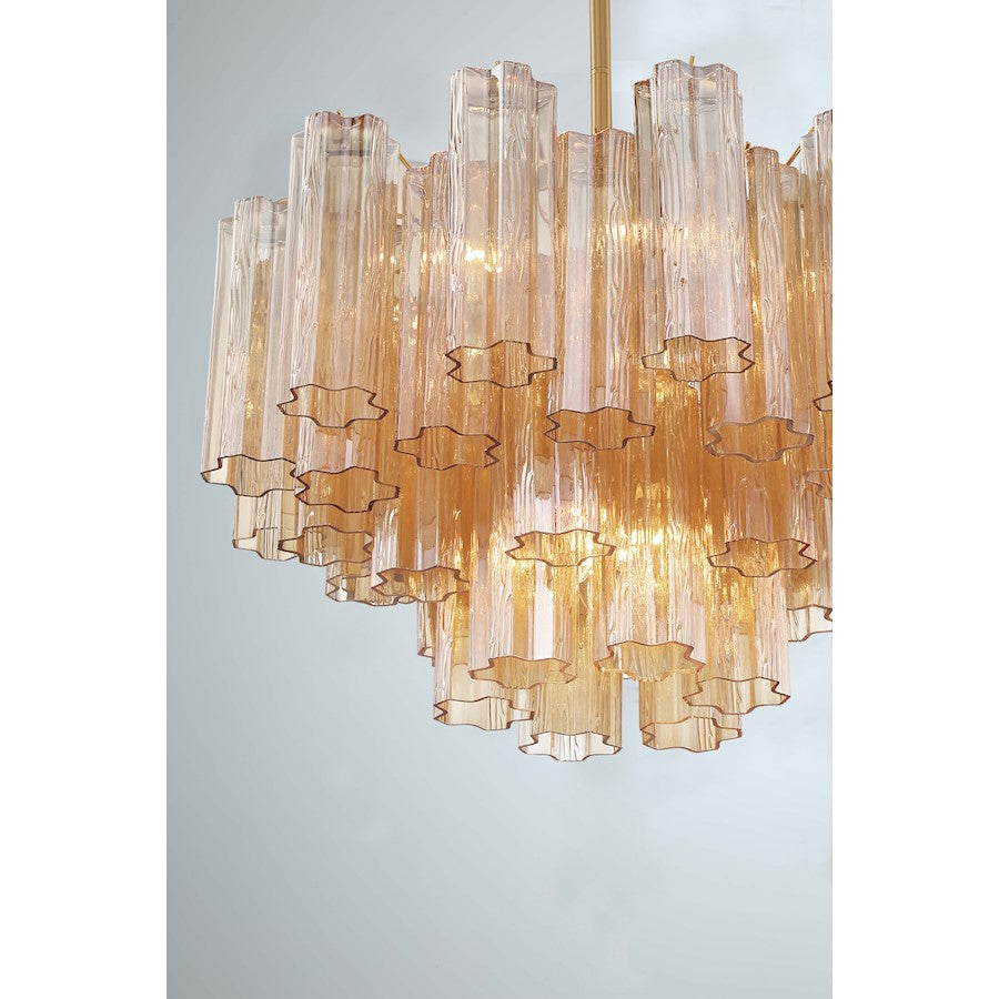 Addis Chandelier, Brass