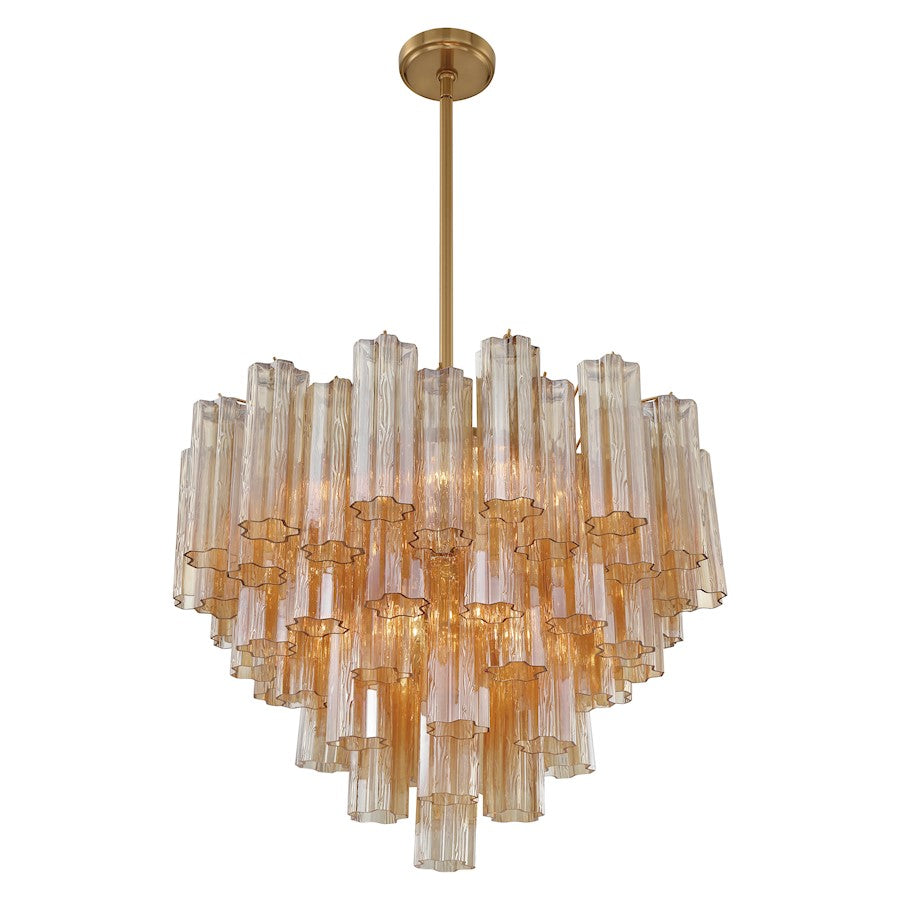 Addis Chandelier, Brass