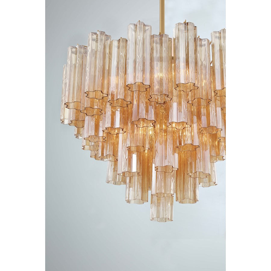 Addis Chandelier, Brass