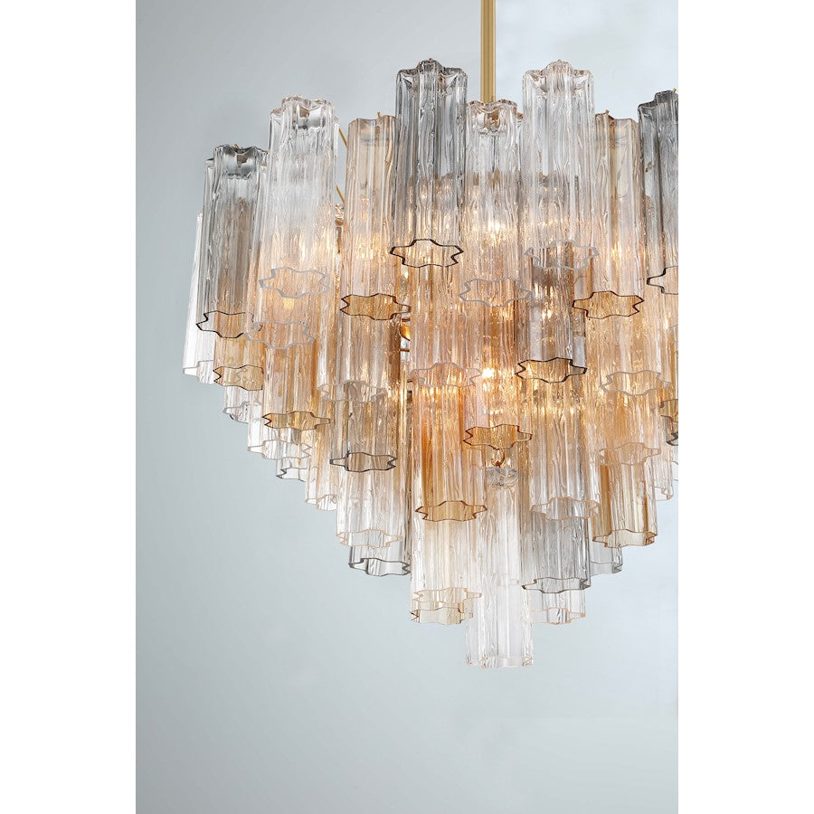 Addis Chandelier, Brass