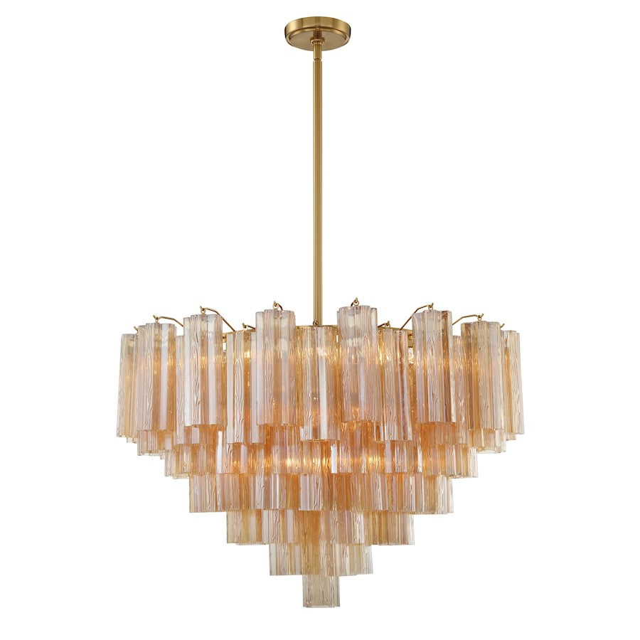 Addis Chandelier, Brass