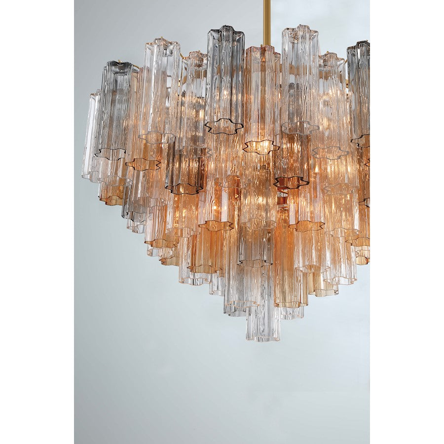 Addis Chandelier, Brass