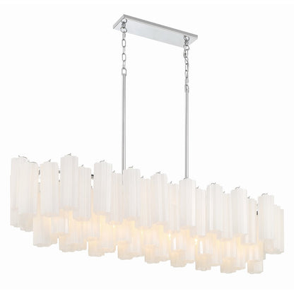 14 Light Chandelier, Polished Chrome