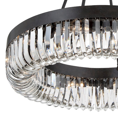 Alister Chandelier, Charcoal Bronze