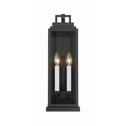 2 Light Outdoor Wall Sconce