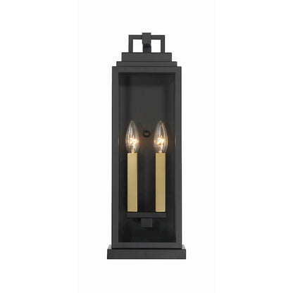 2 Light Outdoor Wall Sconce