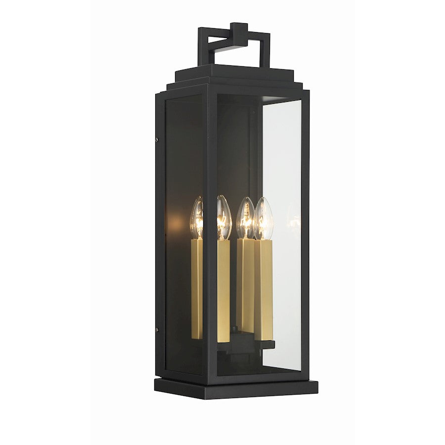 4 Light Outdoor Wall Sconce