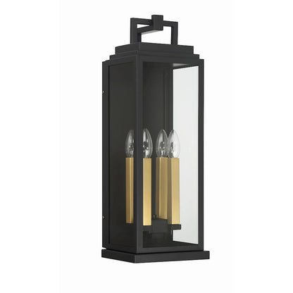 4 Light Outdoor Wall Sconce