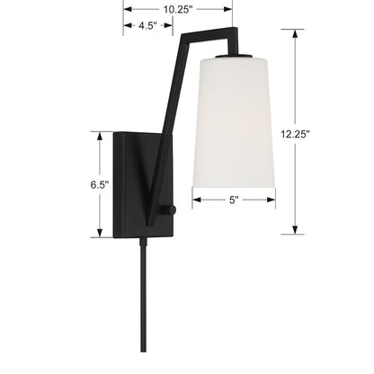 1 Light Wall Sconce