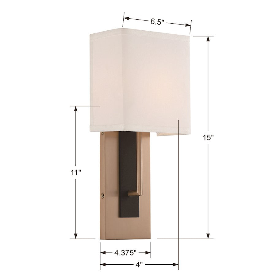 1 Light Wall Sconce