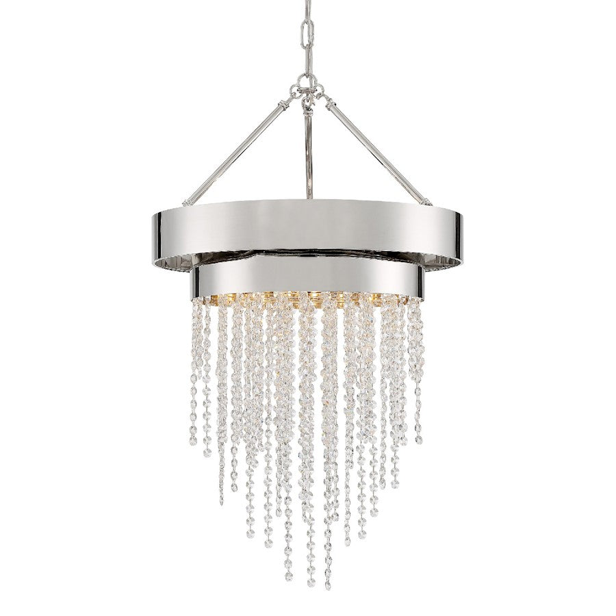 Clarksen Chandelier, Nickel