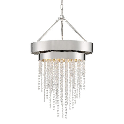 Clarksen Chandelier, Nickel