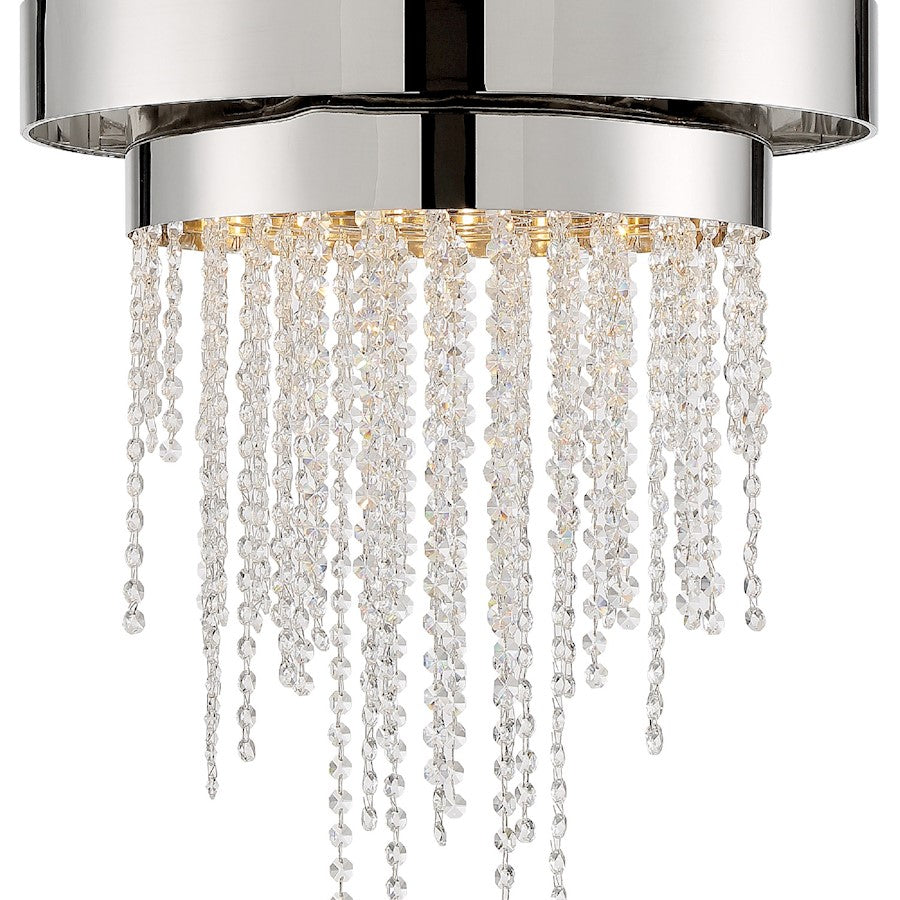 Clarksen Chandelier, Nickel