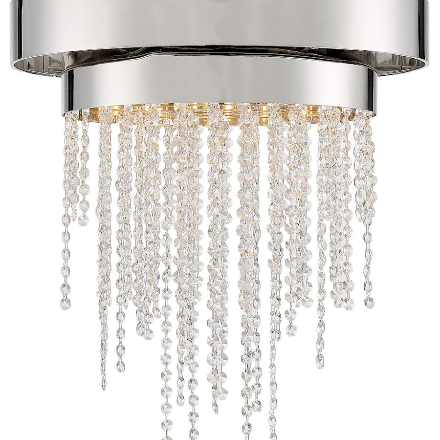 Clarksen Chandelier, Nickel