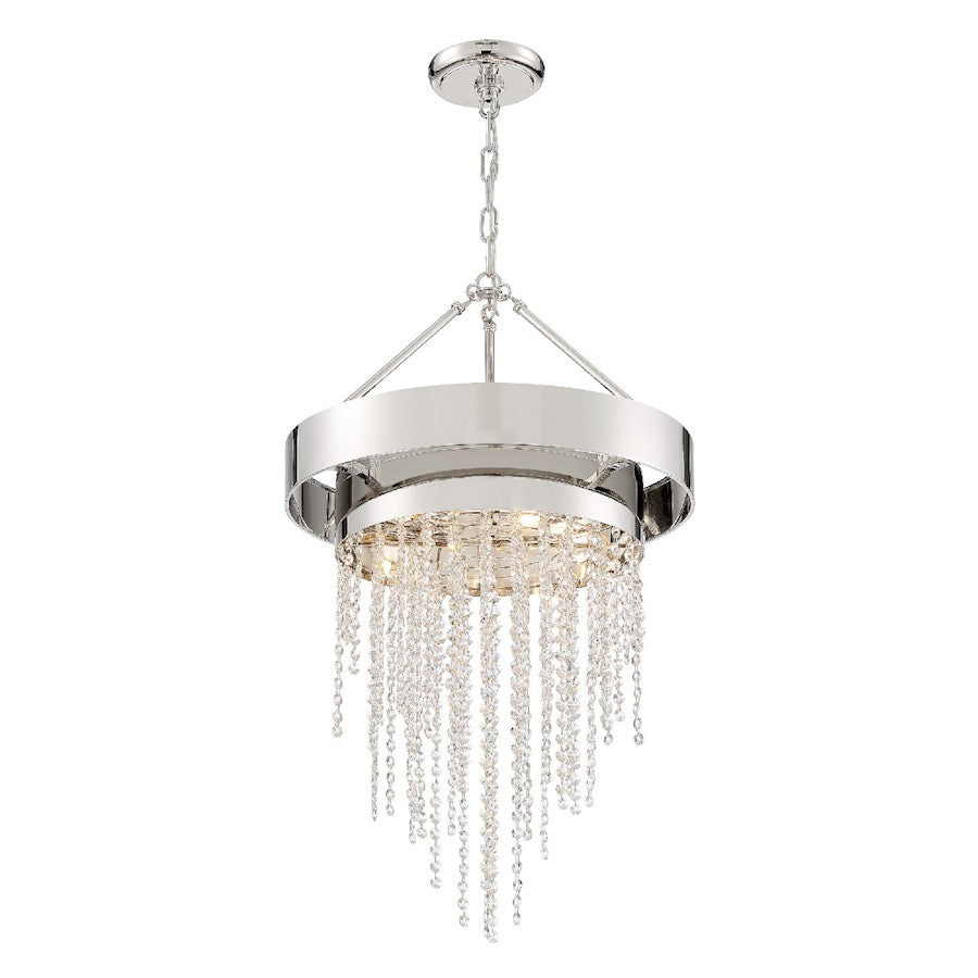 Clarksen Chandelier, Nickel