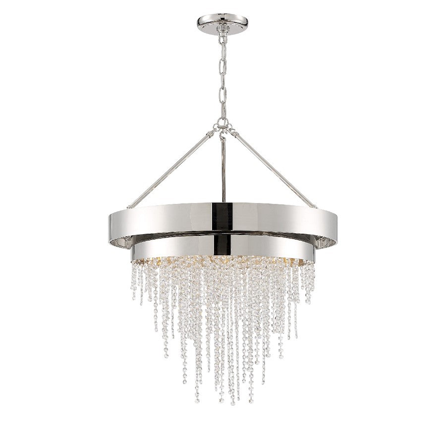 Clarksen Chandelier, Nickel