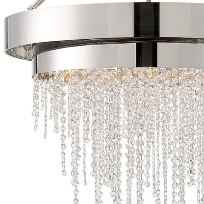 Clarksen Chandelier, Nickel