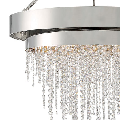 Clarksen Chandelier, Nickel