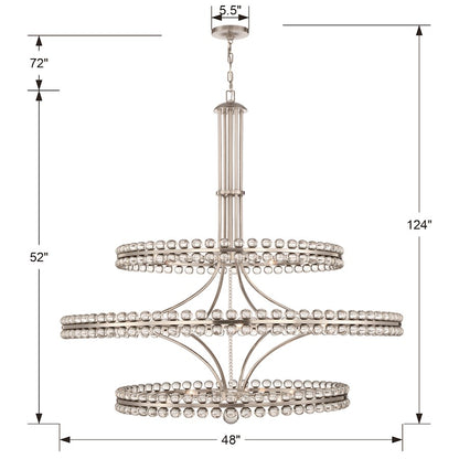 24 Light Chandelier