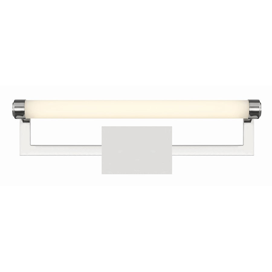 1 Light Bathroom Vanity Light, Polished Nickel