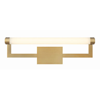 1 Light Bathroom Vanity Light, Vibrant Gold