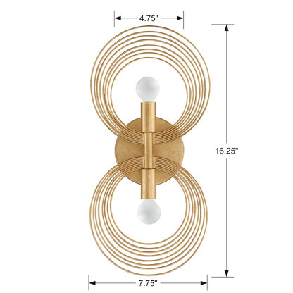 Doral 2 Light Wall Mount