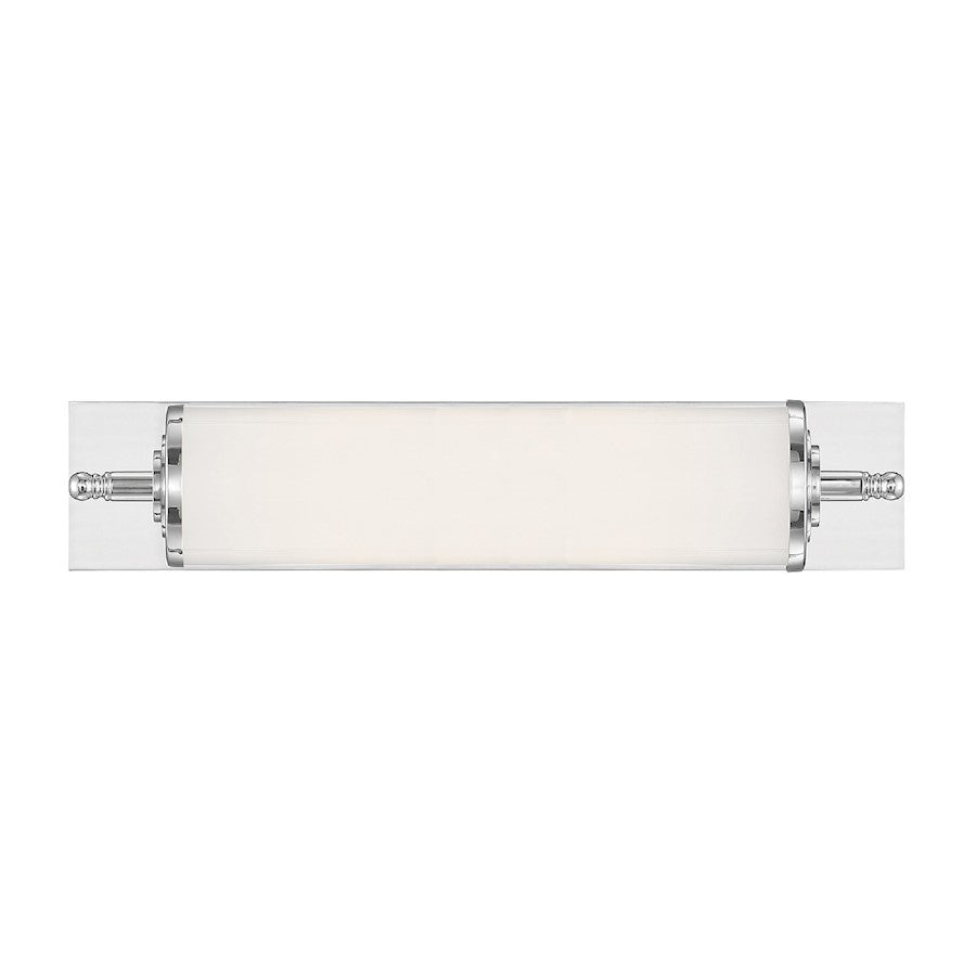 Crystorama Foster 24" 1 Light Wall Mount, Chrome - FOS-A8051-CH